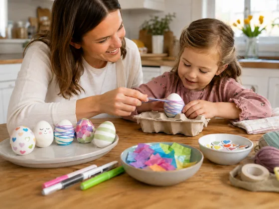 Step 3 of Five Ways to Decorate an Egg With No Dye