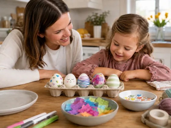 Step 6 of Five Ways to Decorate an Egg With No Dye
