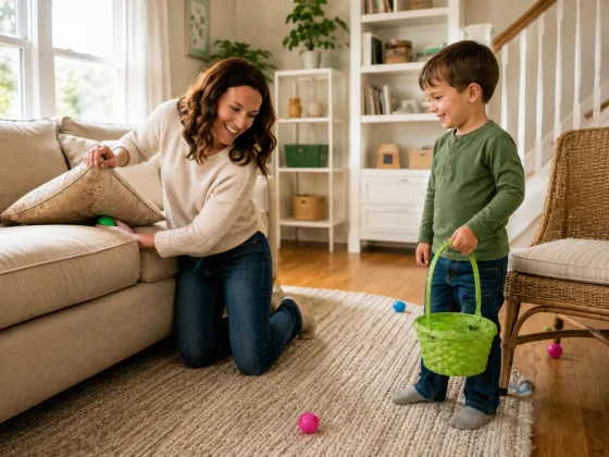 Step 3 of An Egg Hunt That Works for Every Age
