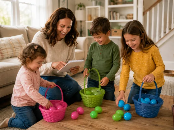 Step 9 of An Egg Hunt That Works for Every Age