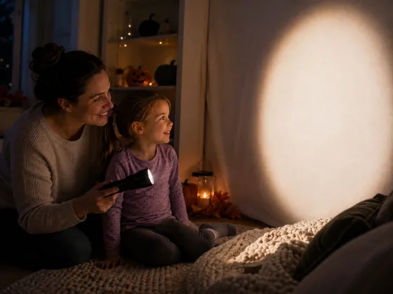 Step 4 of Spooky Shadow Puppets