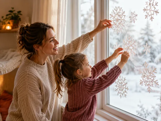 Step 7 of Winter Play When It Is Too Cold to Go Out