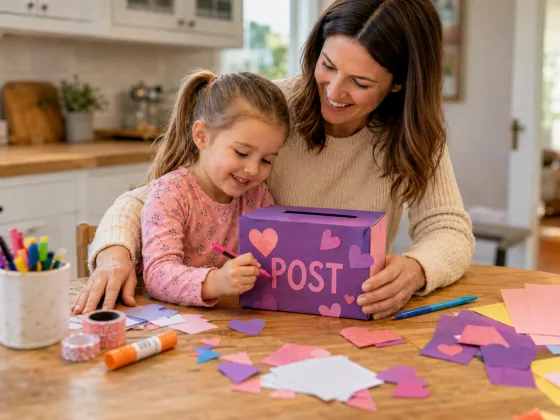 Step 3 of A Post Box for Kind Notes