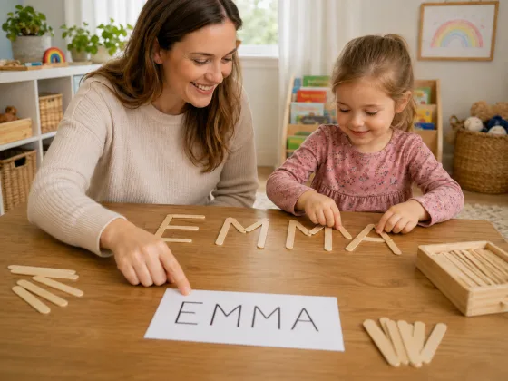 Step 7 of Building Your Name Out of Sticks