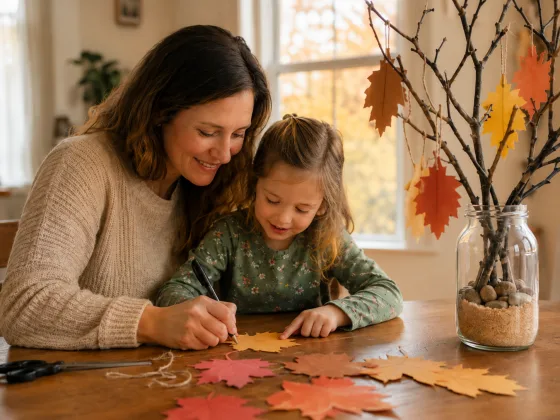 Step 6 of A Thankful Tree