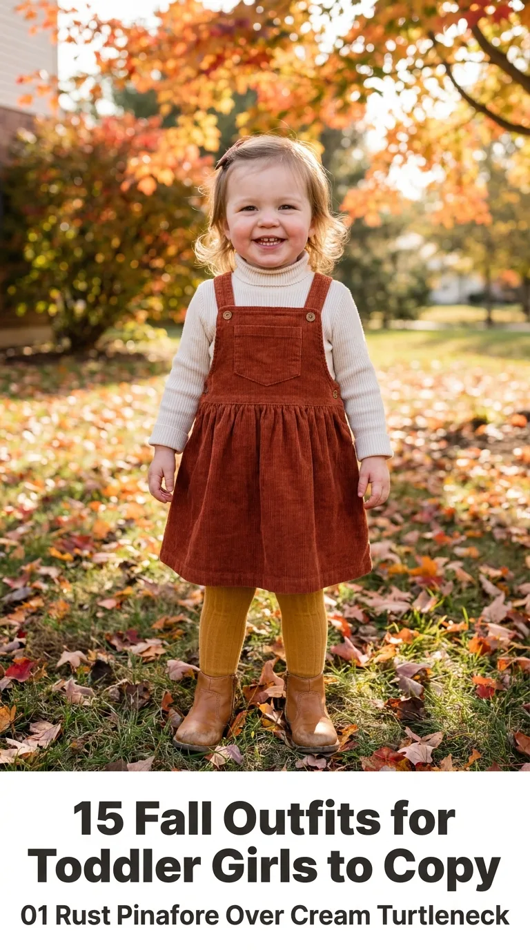 Toddler girl standing outdoors