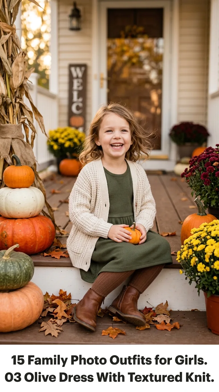 Girl smiling on porch