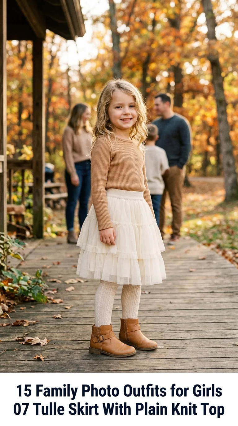 Child walking on autumn porch