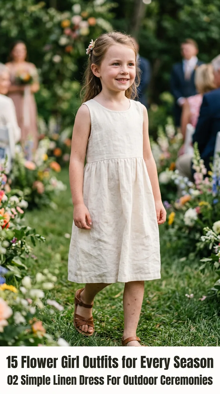 Girl attending wedding ceremony