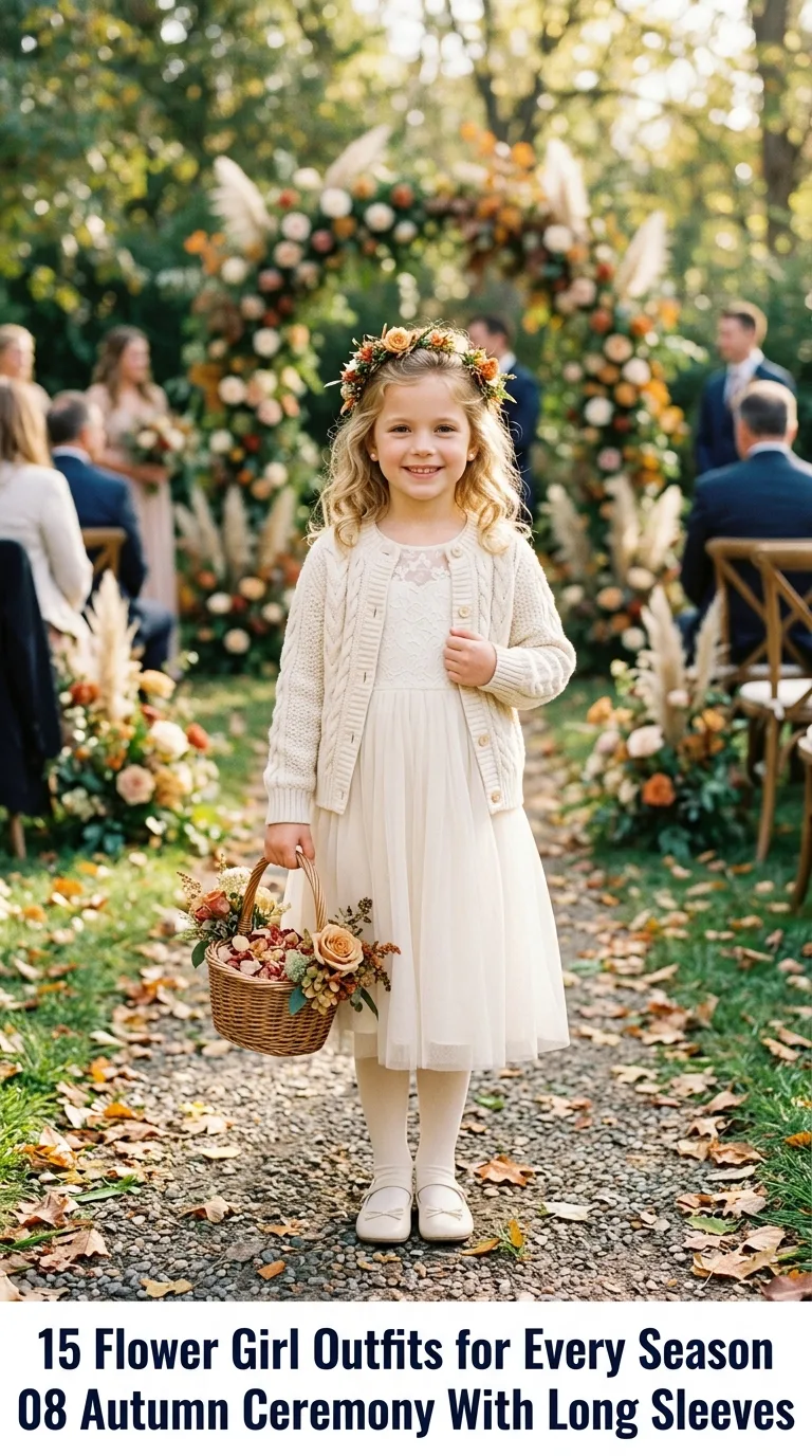 Child standing at outdoor wedding