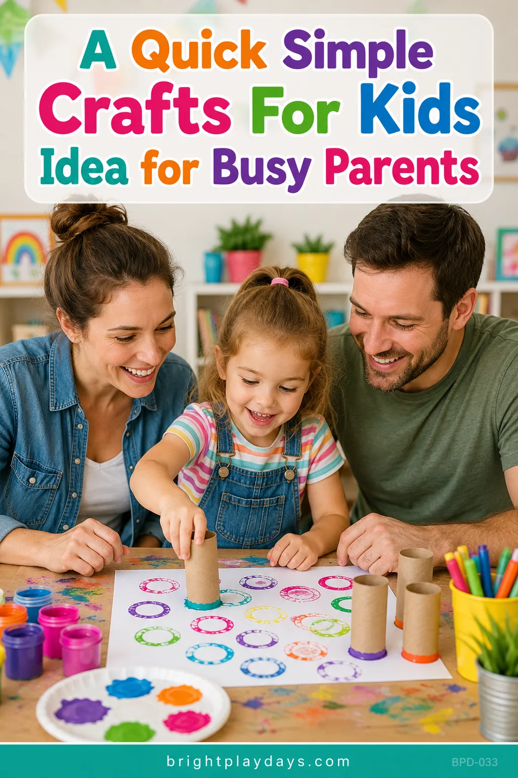 A simple craft activity for young children