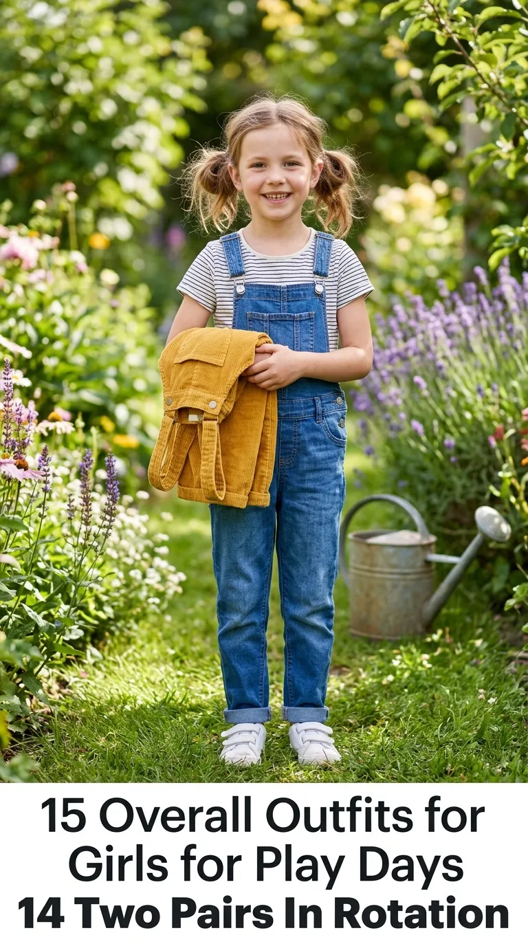 Girl holding corduroy pants