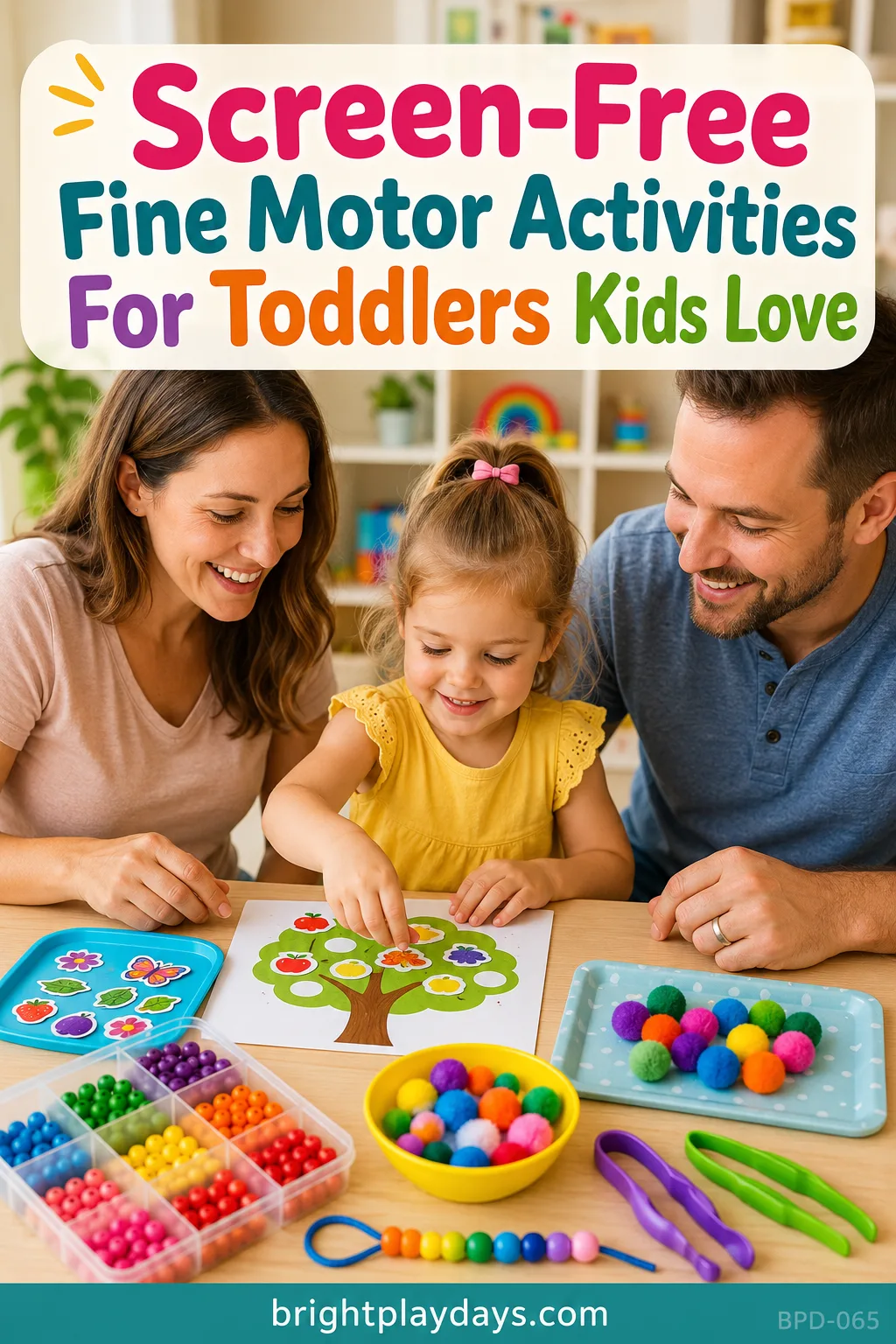 Practising small hand movements through play
