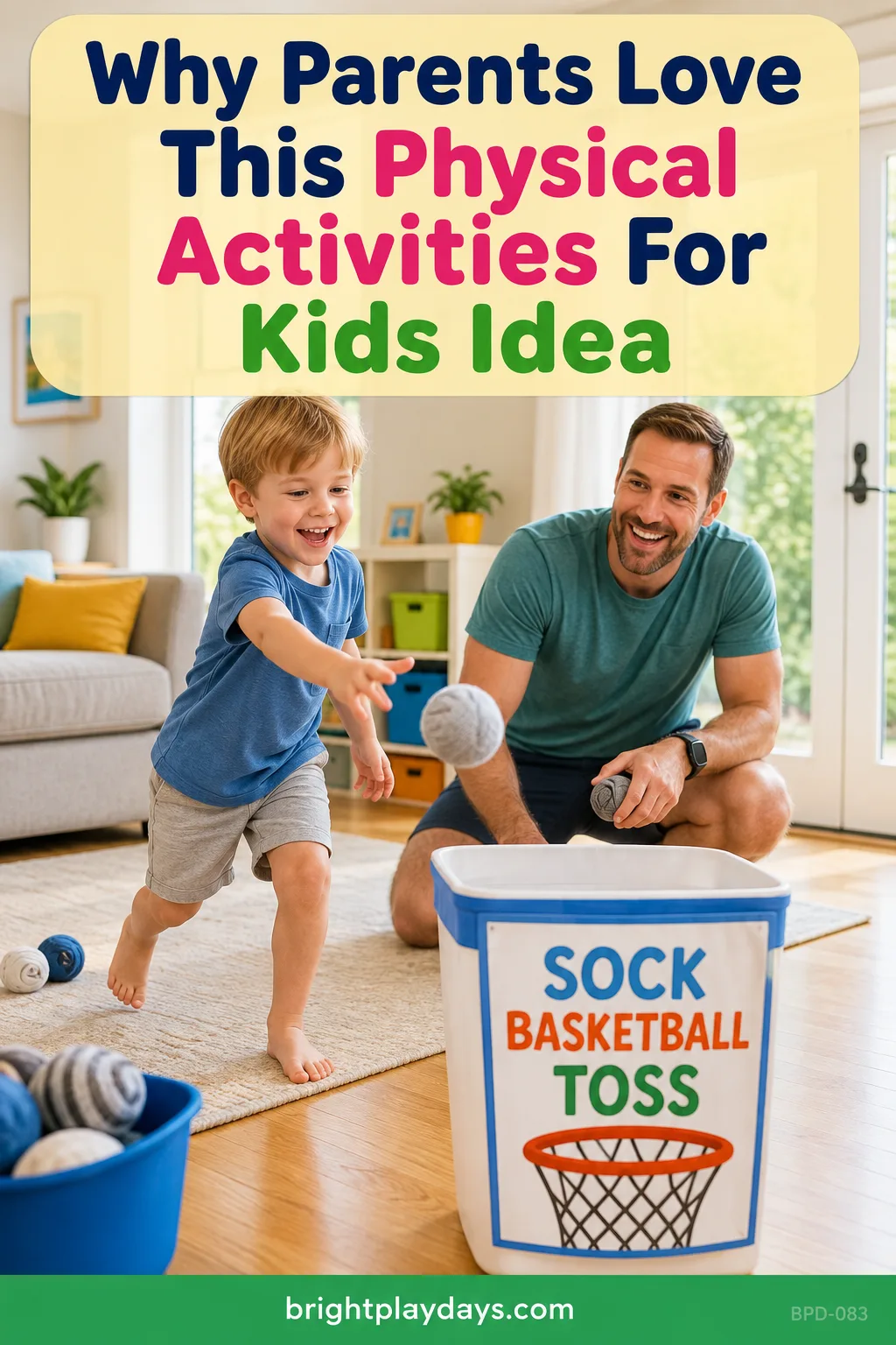 Screen-free gross motor play idea