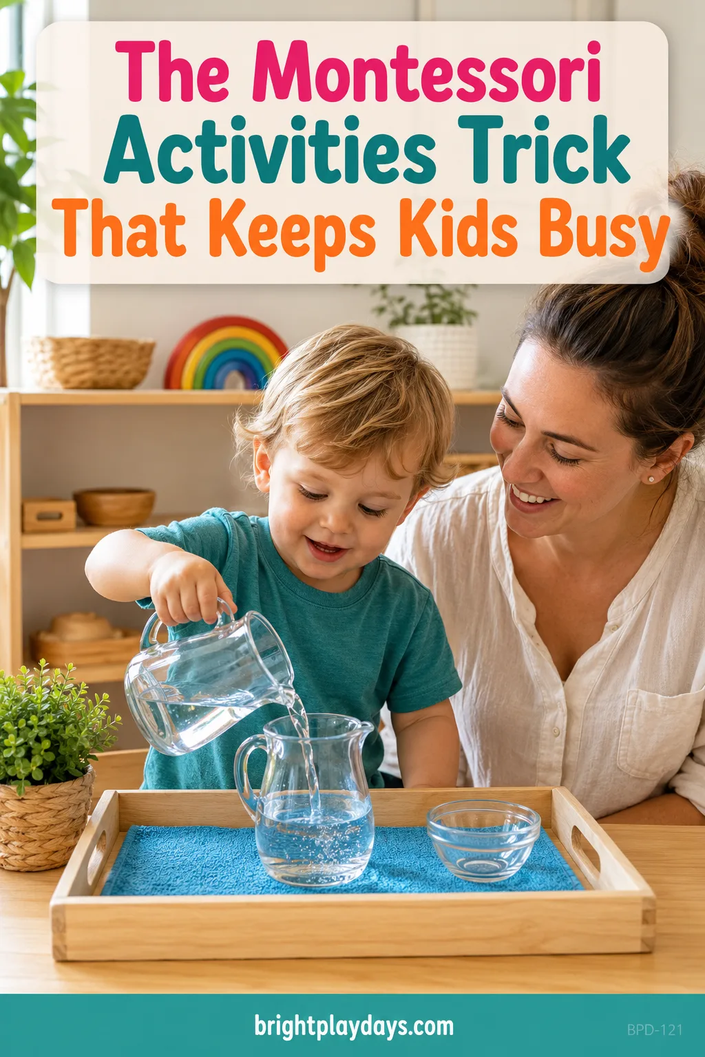 Montessori-inspired play idea for young children