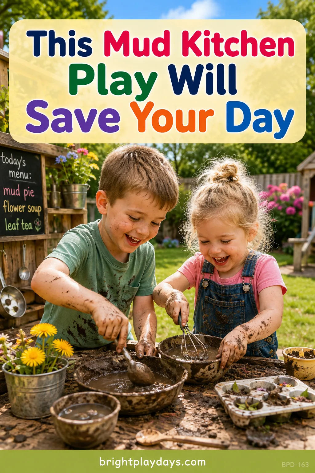 An outdoor activity for young children