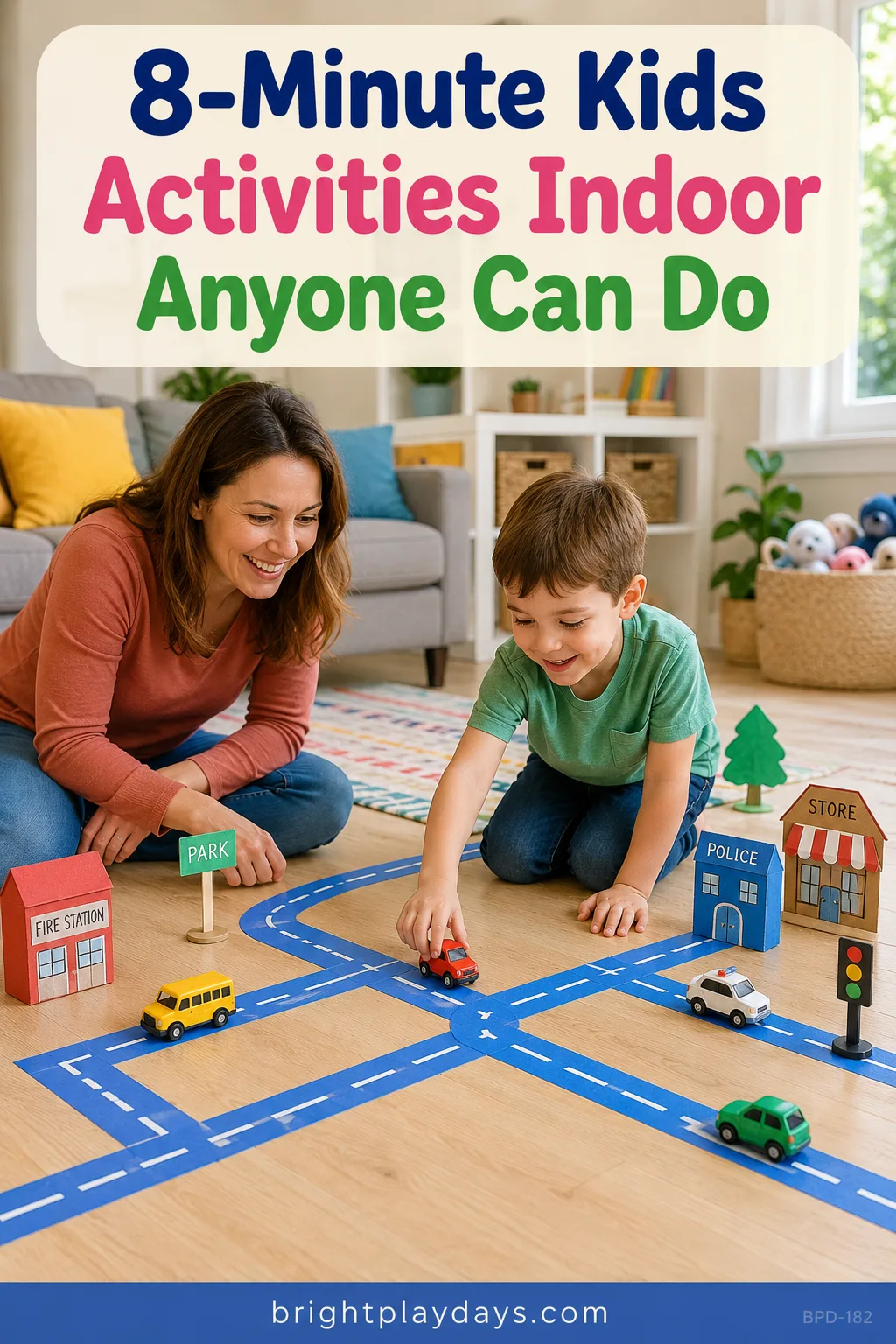 Screen-free play ideas for indoors