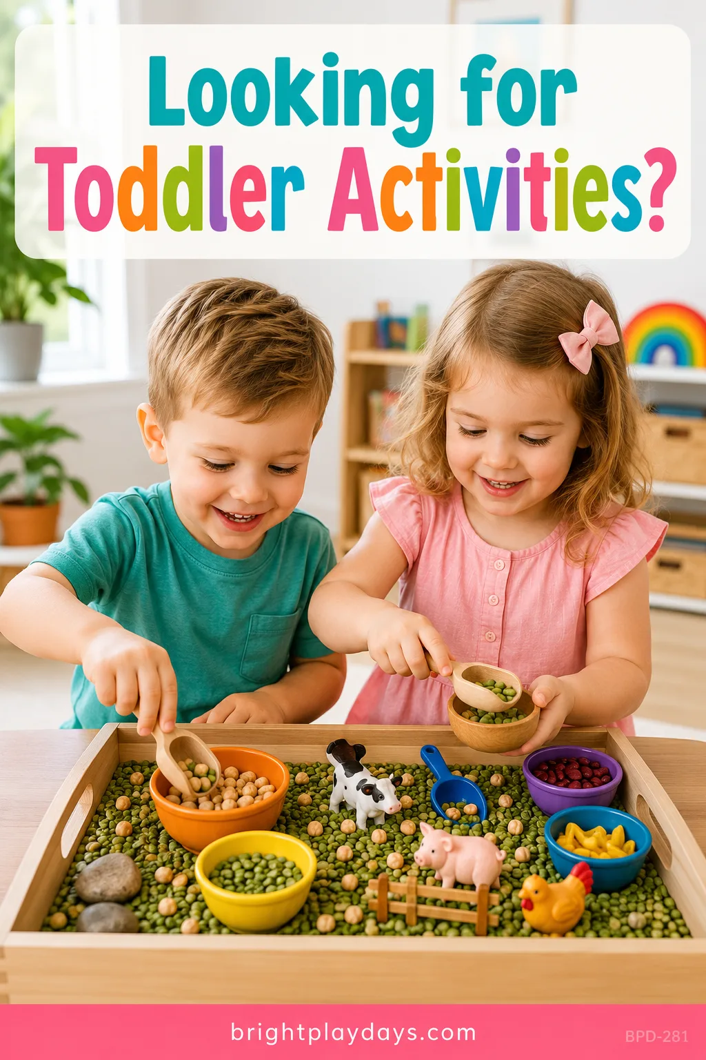 Encouraging a child to play independently