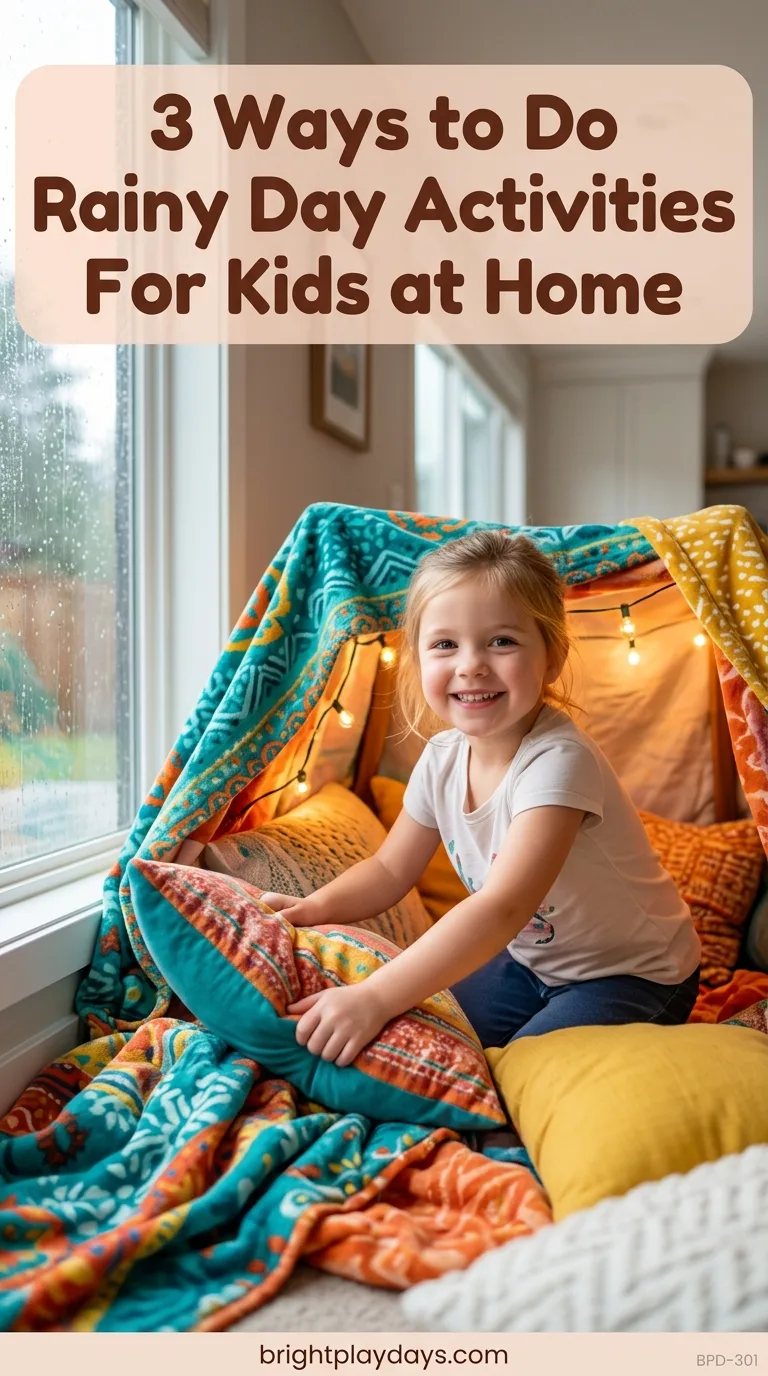 Things to do with children when it rains
