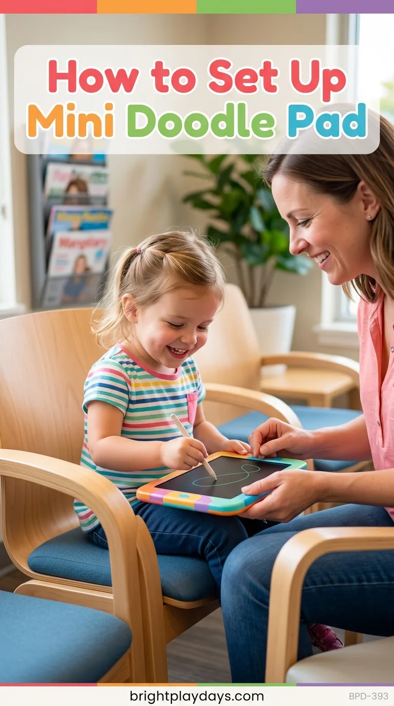 Something for children to do while waiting for an appointment