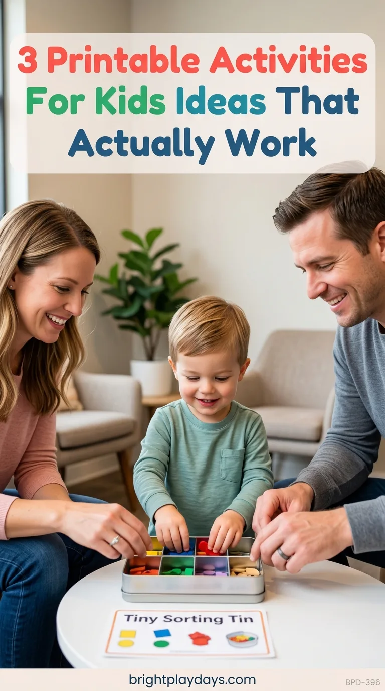 Quiet screen-free activity for a waiting room