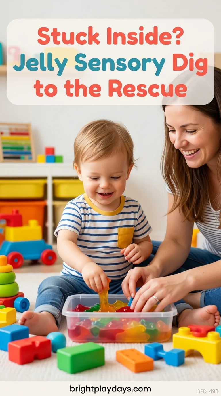 A simple screen-free activity for a two-year-old