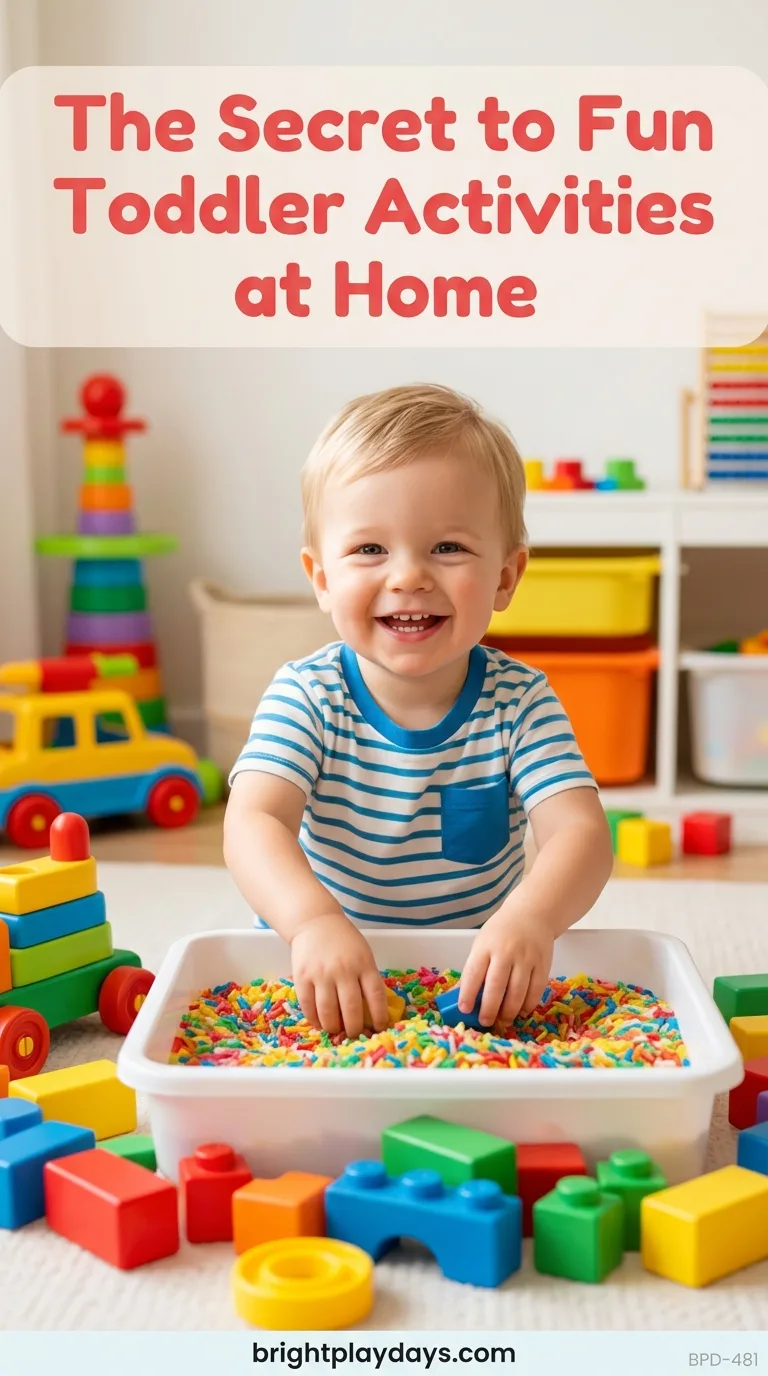 Hands-on activity suited to 2 year olds