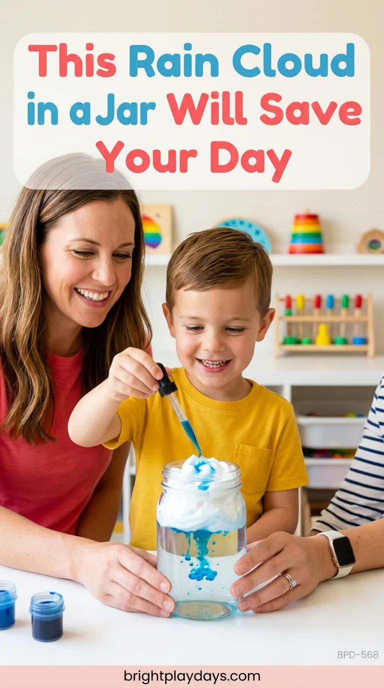 A screen-free activity for a six-year-old
