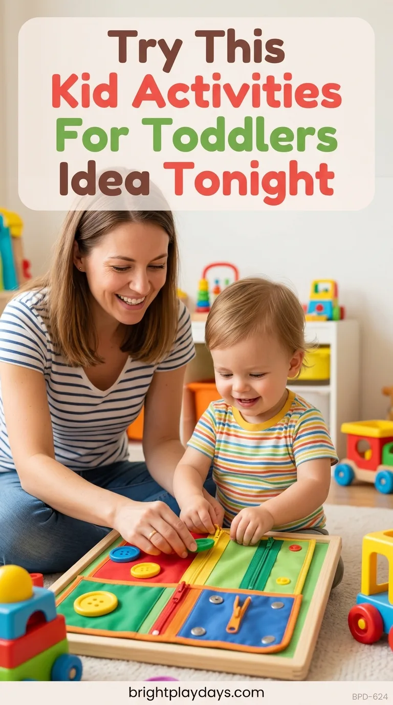 A simple screen-free activity for toddlers