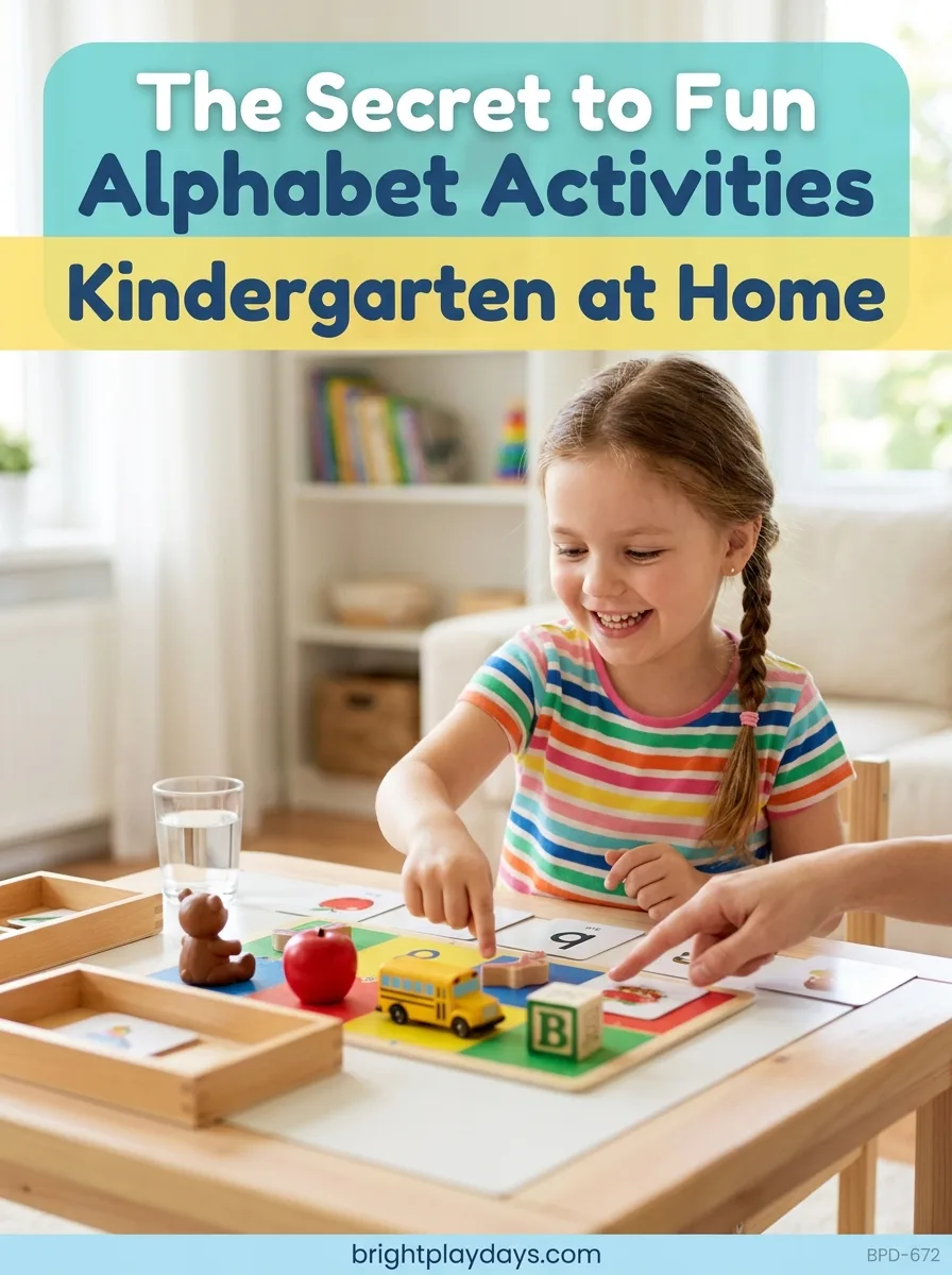 A hands-on learning activity for kindergarten