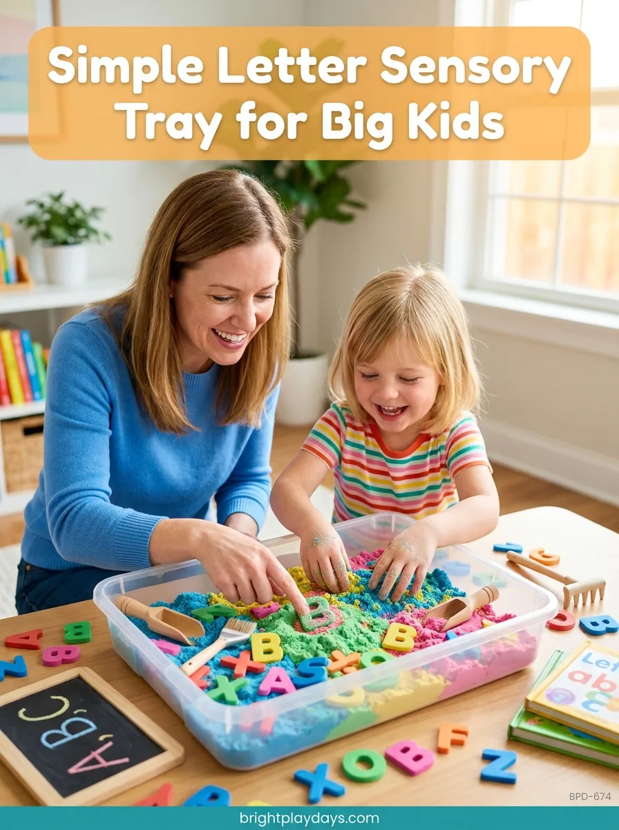 Kindergarten-aged children busy with an activity