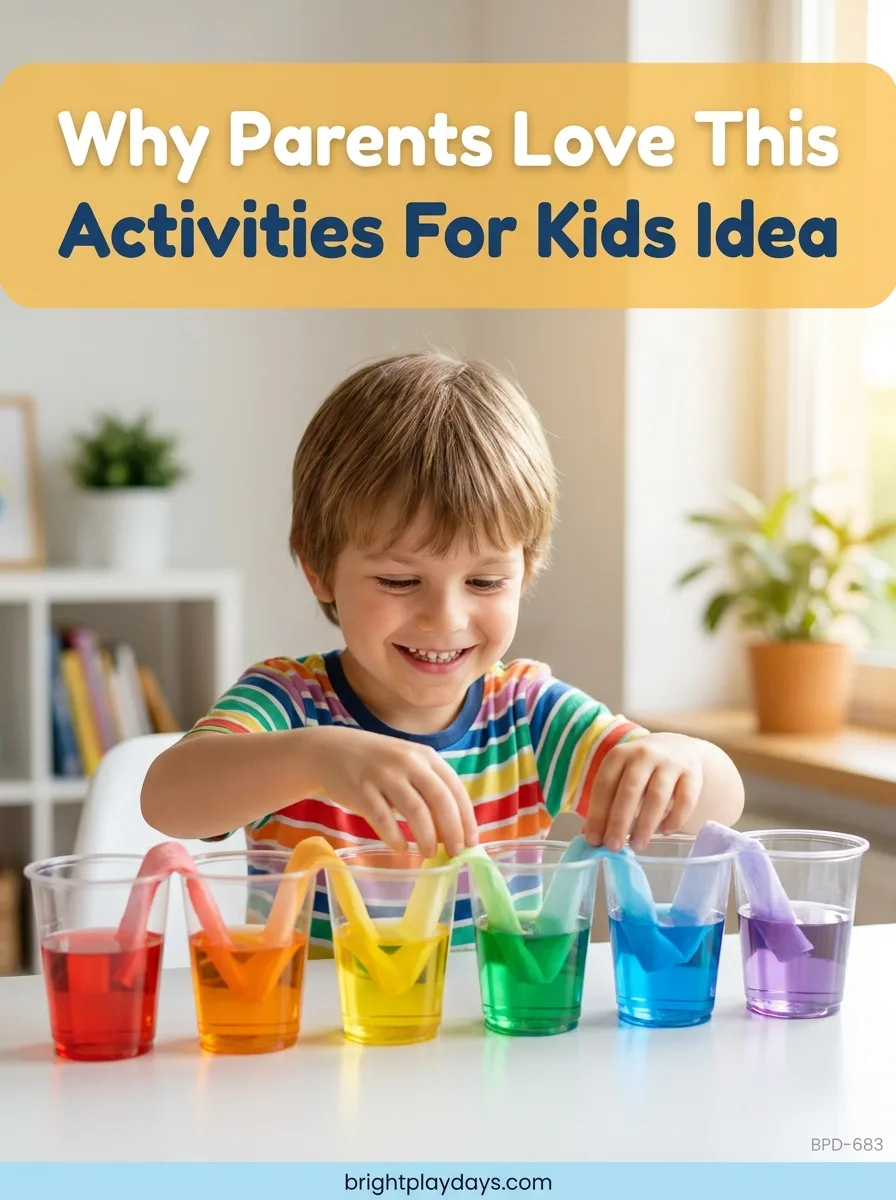 Screen-free play idea for school-aged children