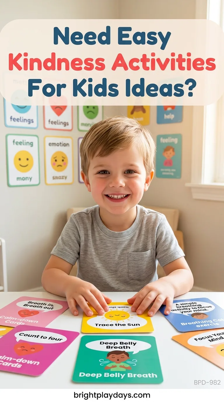 An activity for talking about feelings with children