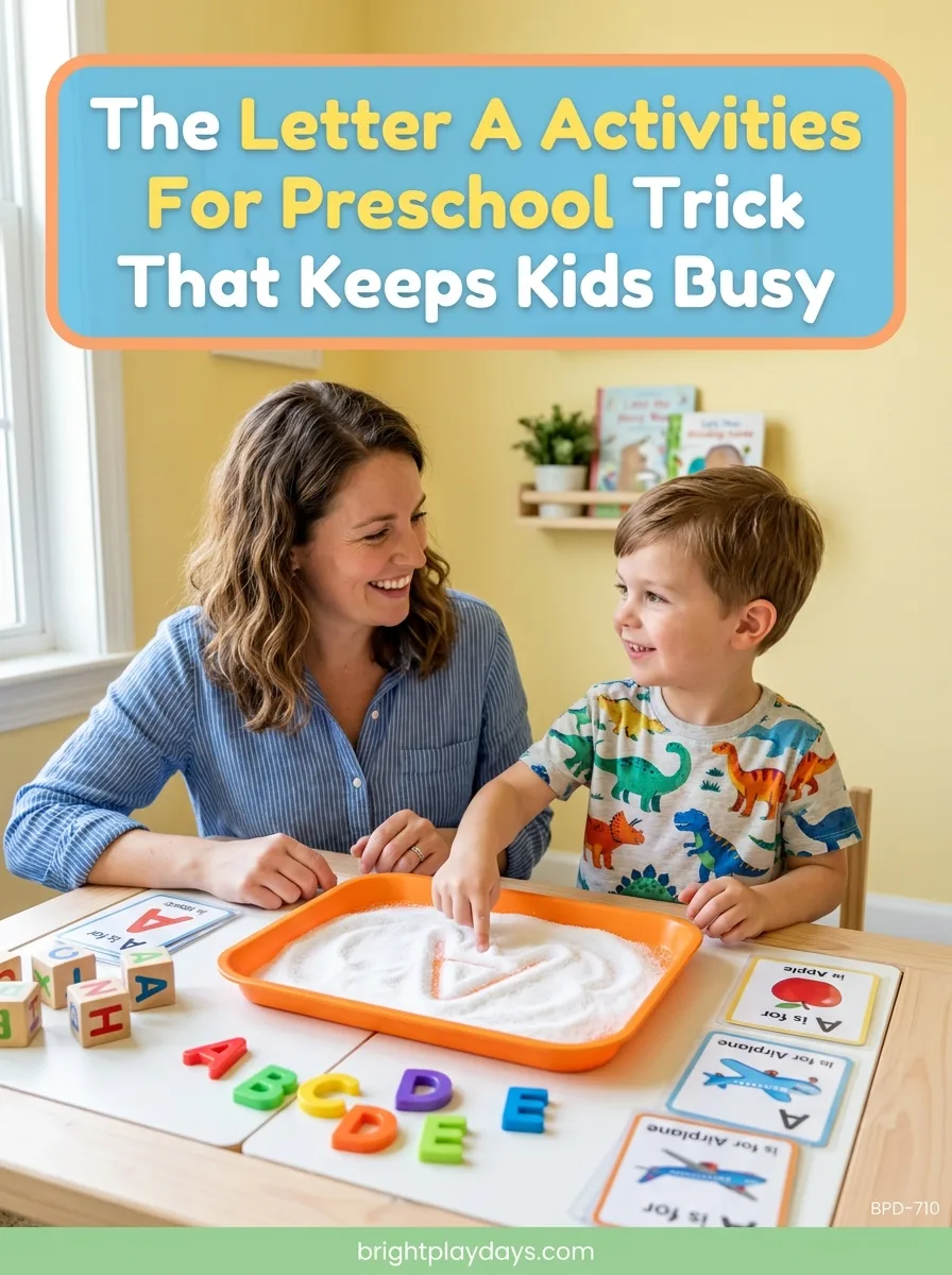 A hands-on way for children to learn letters