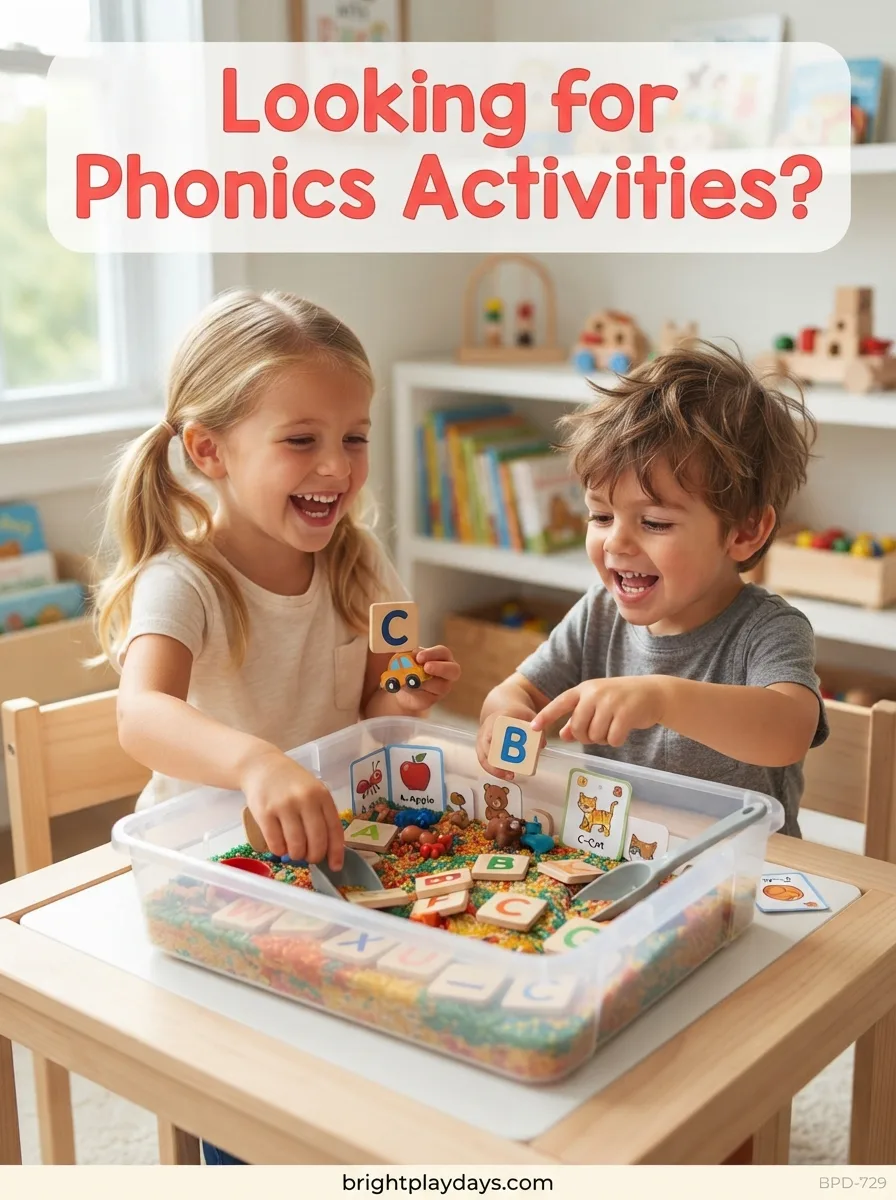 A hands-on phonics game for young children