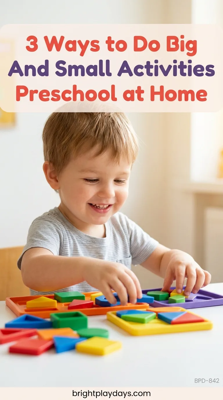 A hands-on activity for learning shapes and colors
