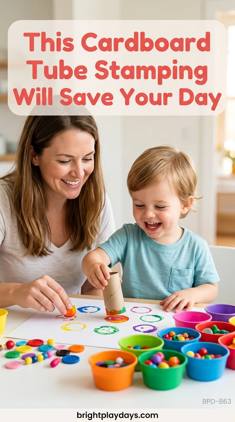 A hands-on way for children to learn colors