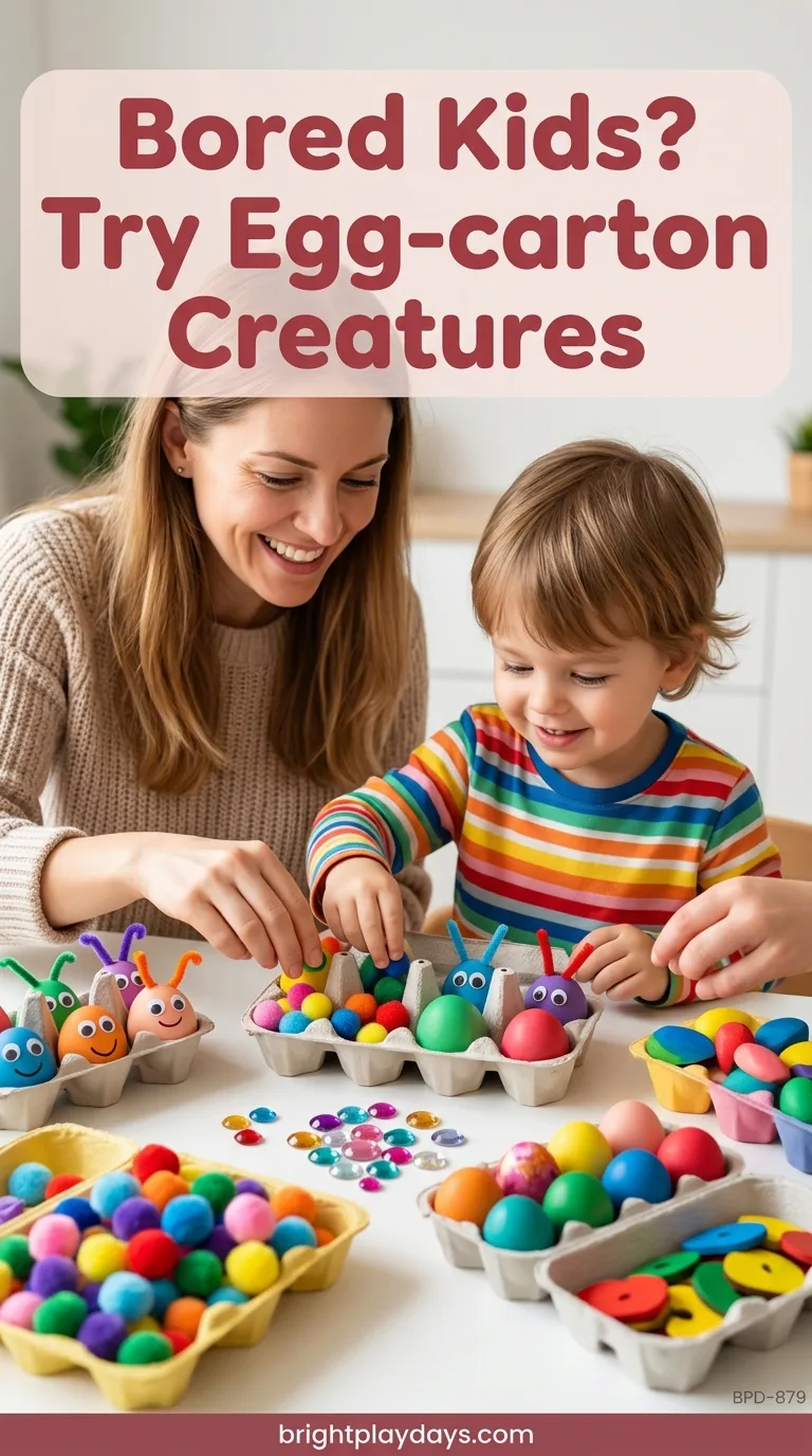 Children learning colors through play