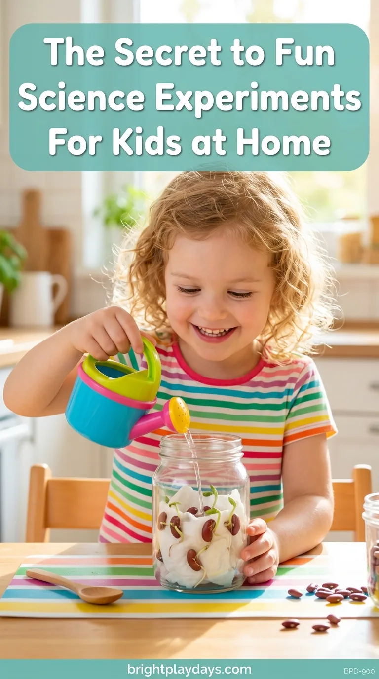 Children exploring a science activity