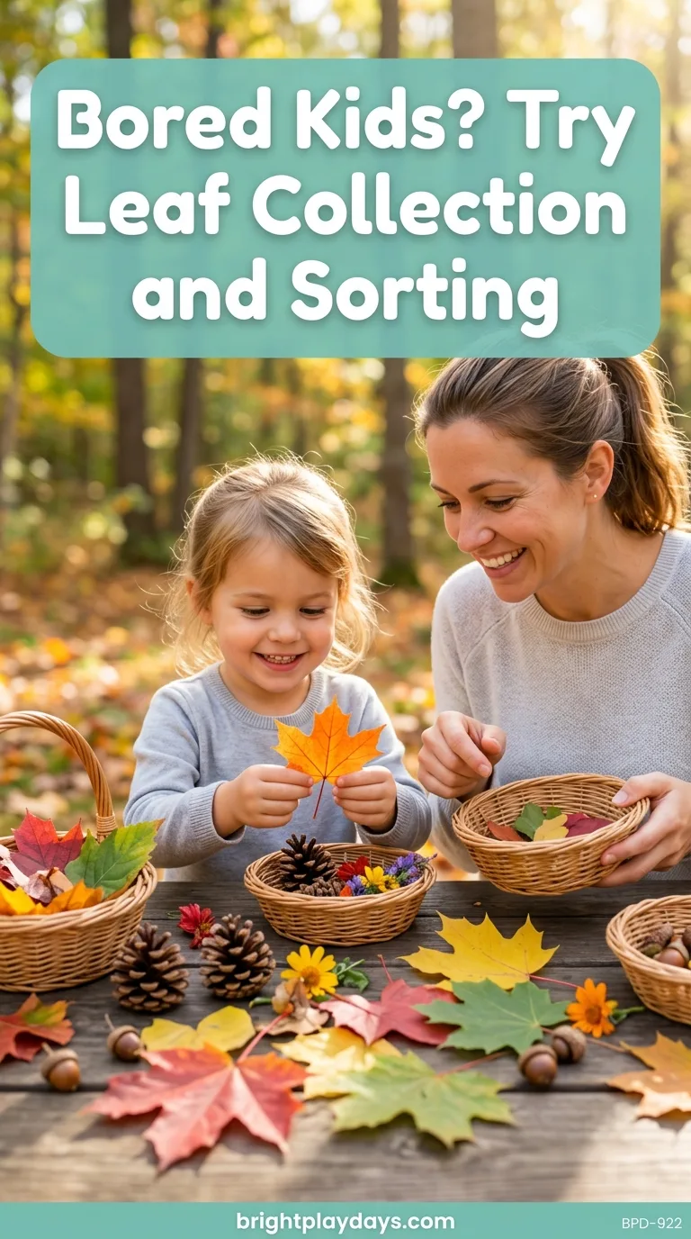 An outdoor nature activity for young children
