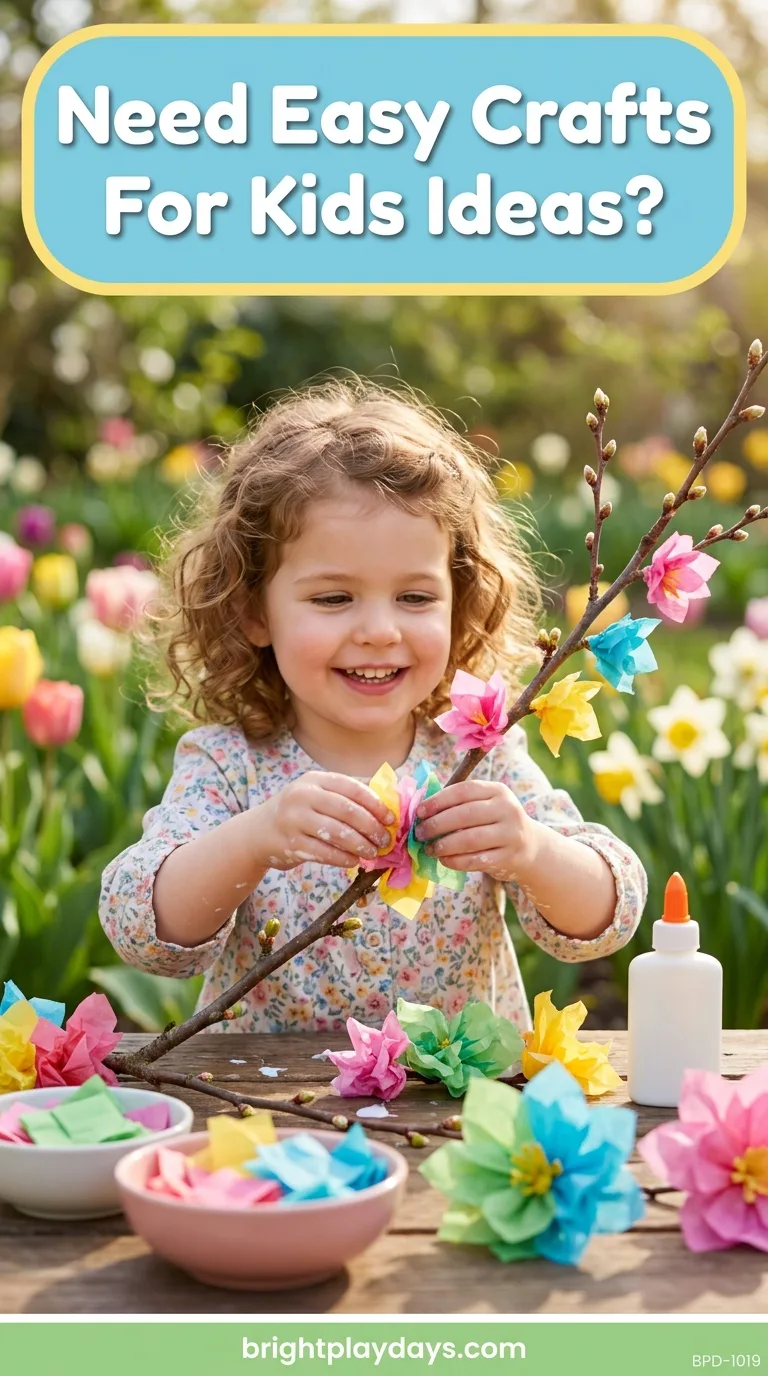 A screen-free spring play idea for children