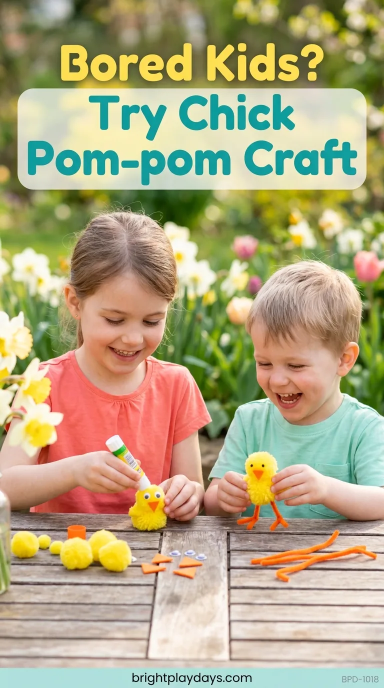 Children enjoying a spring activity