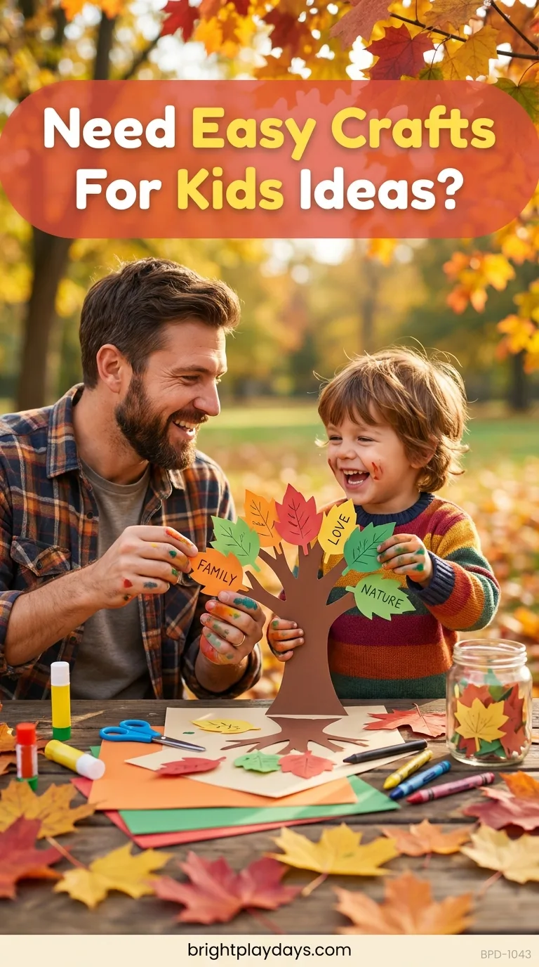 A screen-free fall play idea for children