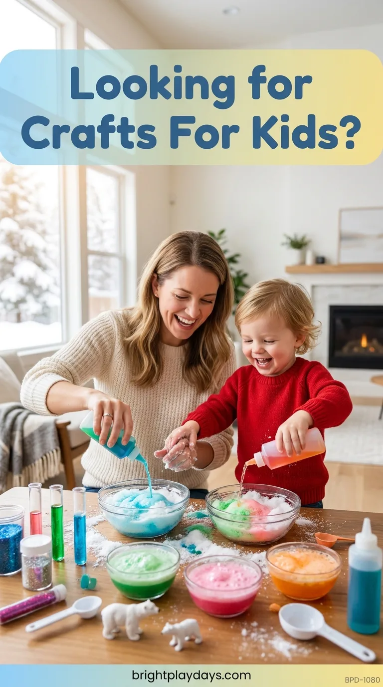 A screen-free winter play idea for children