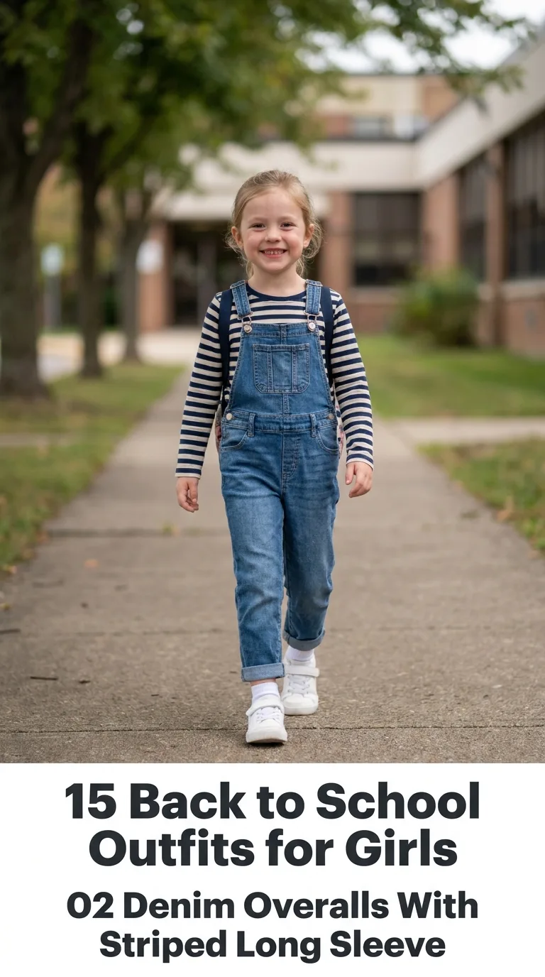 Girl walking to school